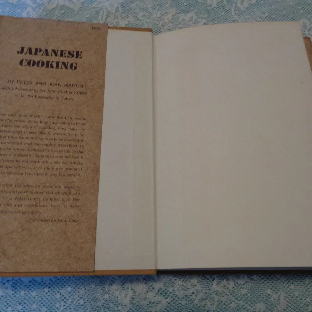 JAPANESE COOKING BOOK BY PETER & JOAN MARTIN 1970